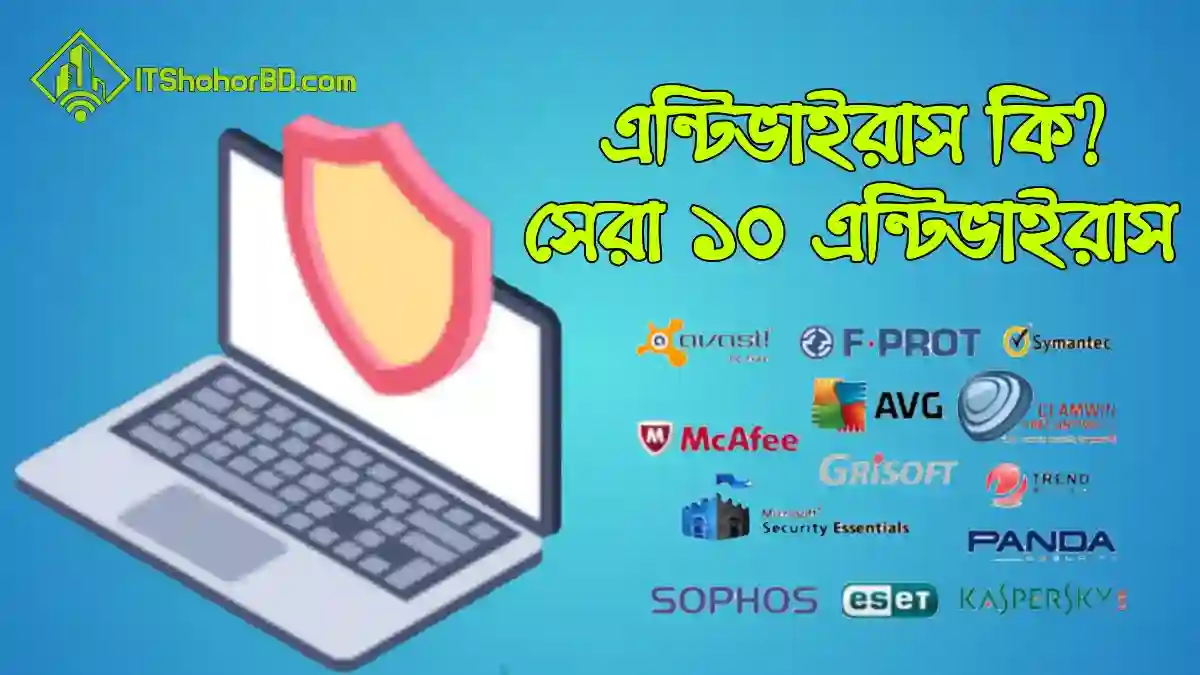 অ্যান্টিভাইরাস কি ও এন্টিভাইরাস কত প্রকার ও কি কি