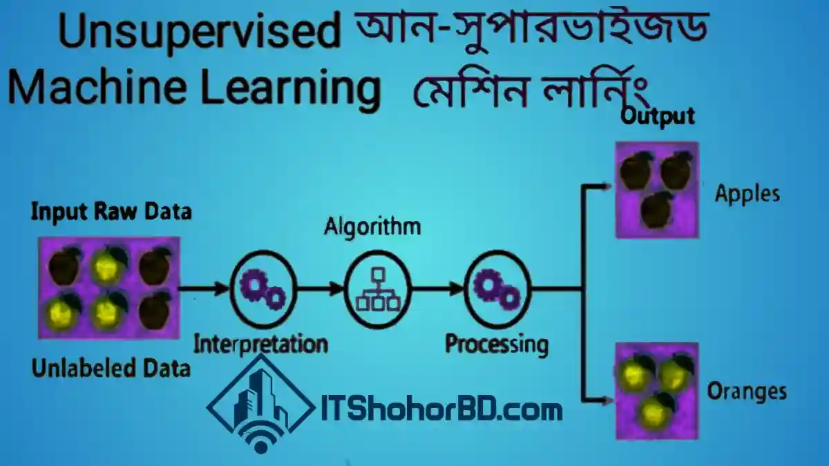 আন সুপারভাইজড মেশিন লার্নিং