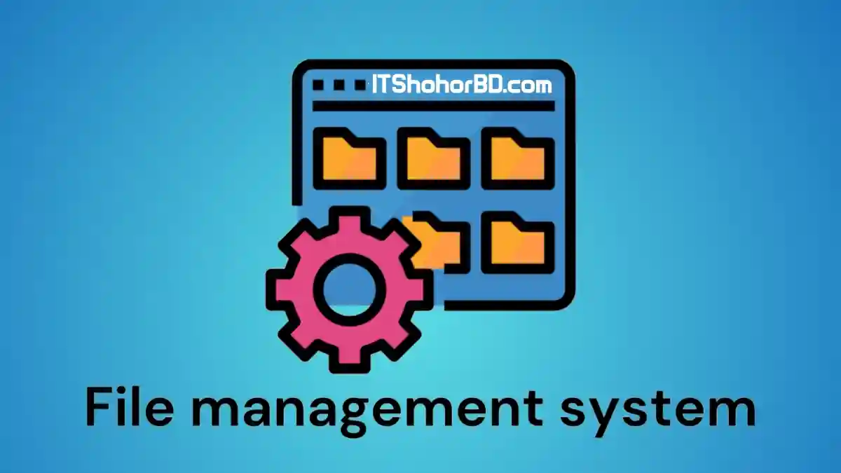 ফাইল ম্যানেজমেন্ট সিস্টেম file management system