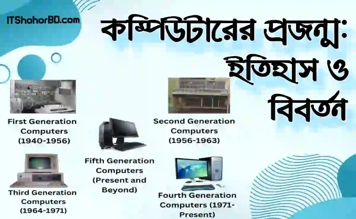 কম্পিউটারের প্রজন্ম: সংক্ষিপ্ত ইতিহাস ও বিবর্তন